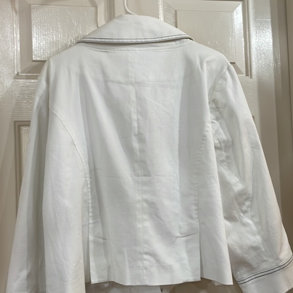 NWT Simply Chloe Dao White Plus Jacket - Picture 5 of 7
